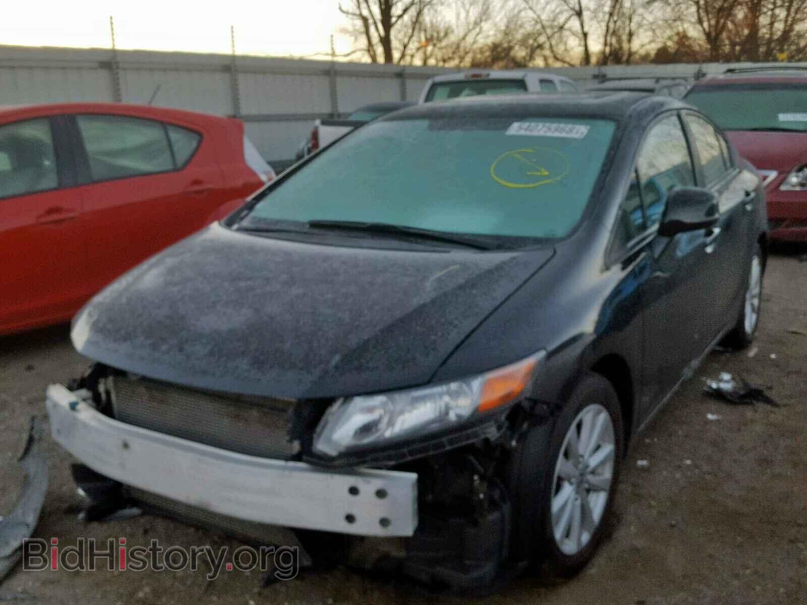 2012 HONDA CIVIC - VIN: 19XFB2F81CE045795 - Фото 2