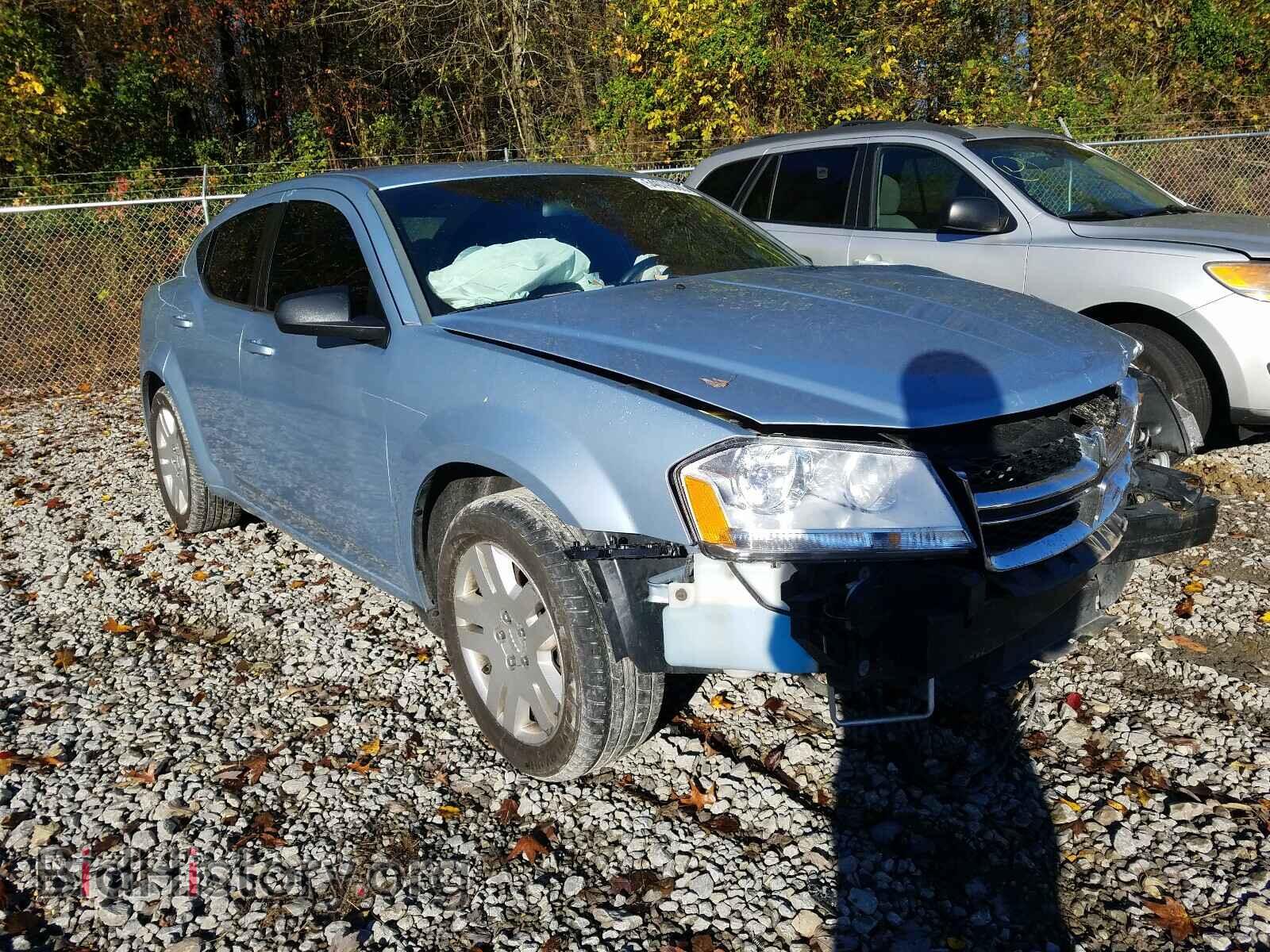 Photo 1C3CDZAB8DN529747 - DODGE AVENGER 2012