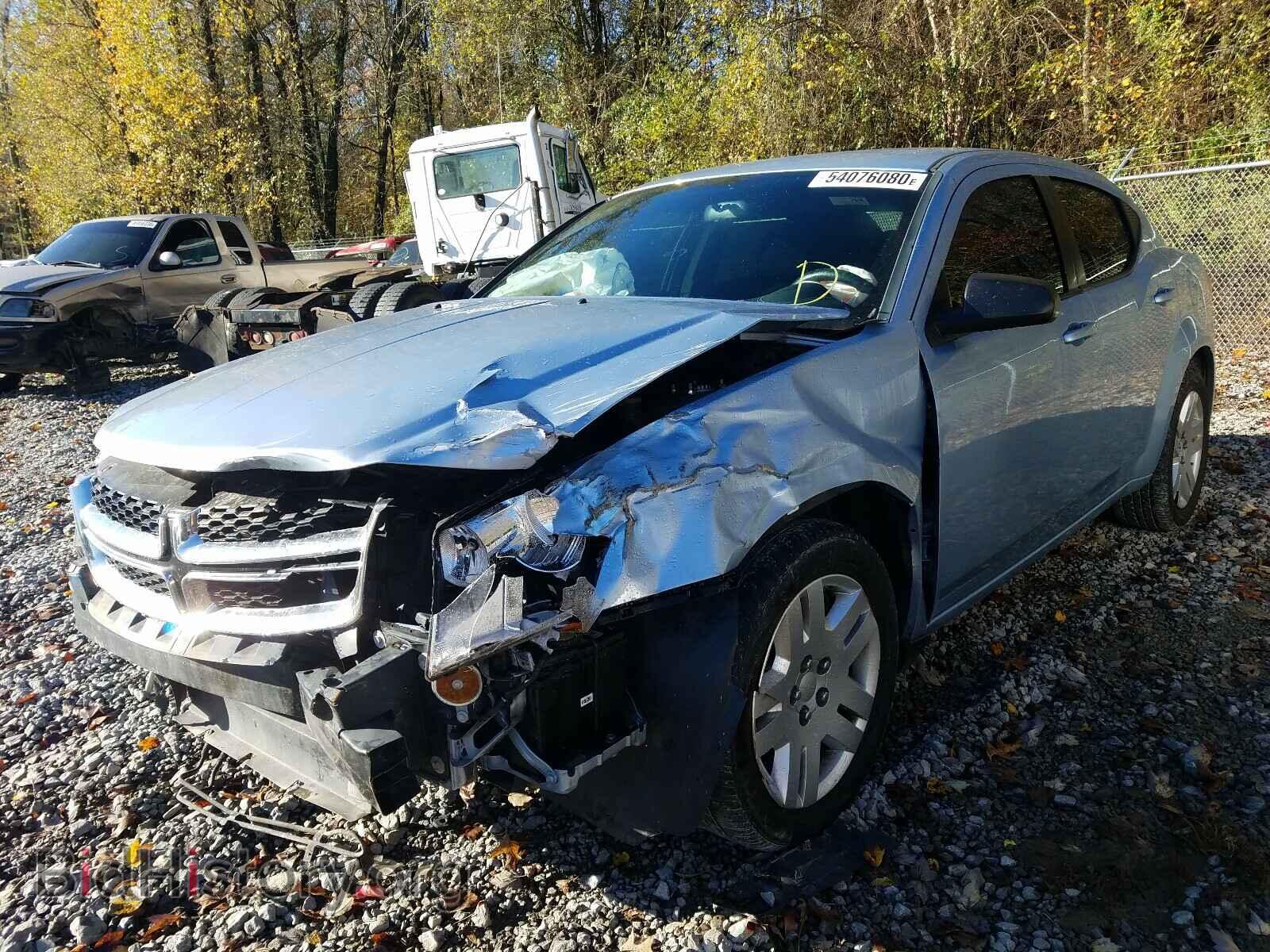 2012 DODGE AVENGER - VIN: 1C3CDZAB8DN529747 - Photo 2