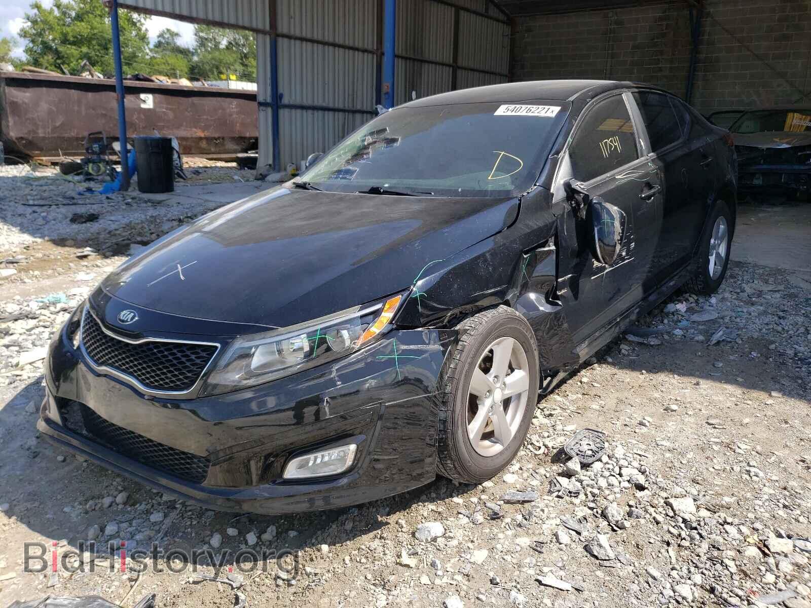 2015 KIA OPTIMA - VIN: 5XXGM4A71FG510273 - Фото 2