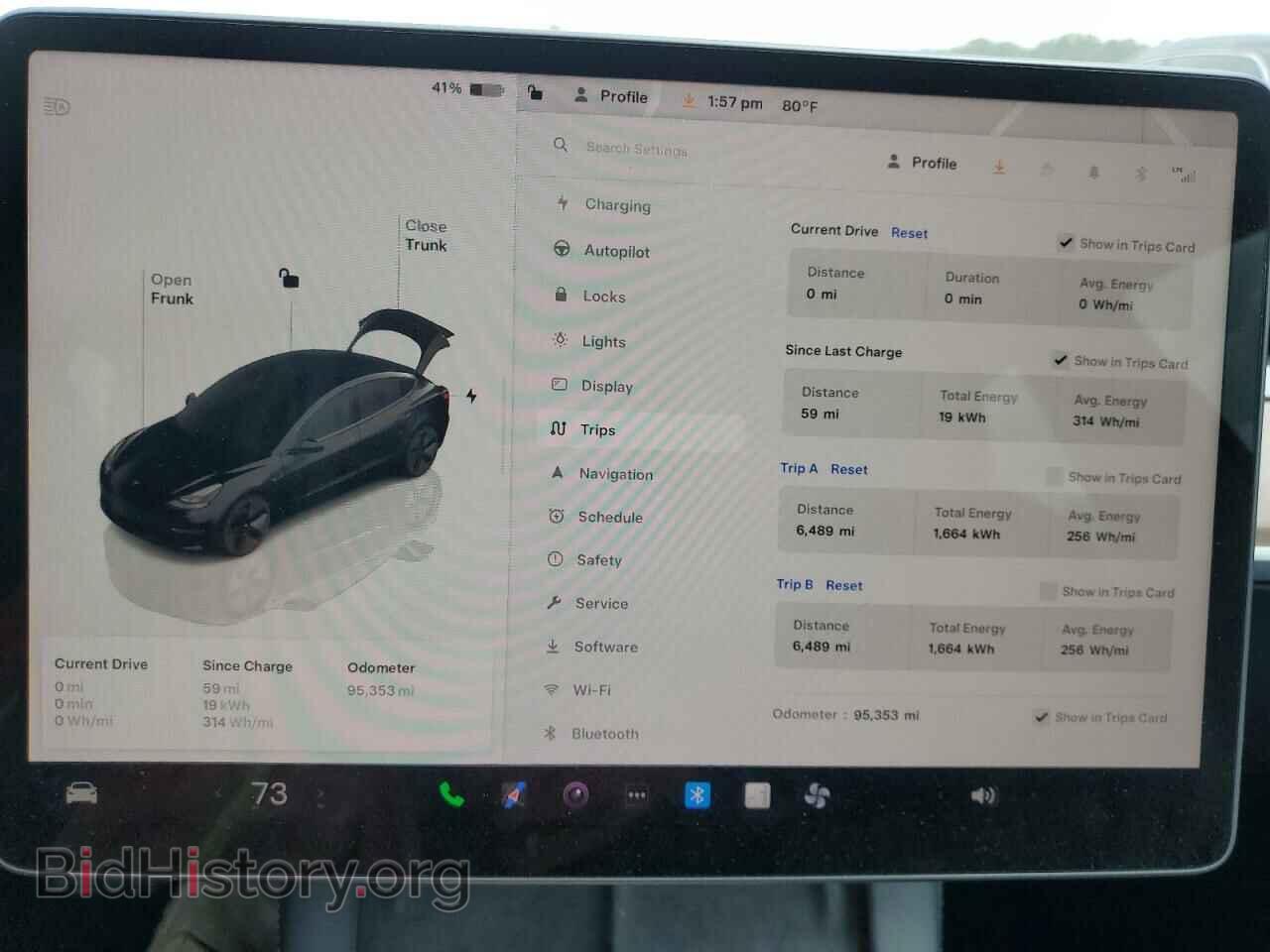 2022 TESLA MODEL 3 - VIN: 5YJ3E1EB0NF286553 - Фото 9