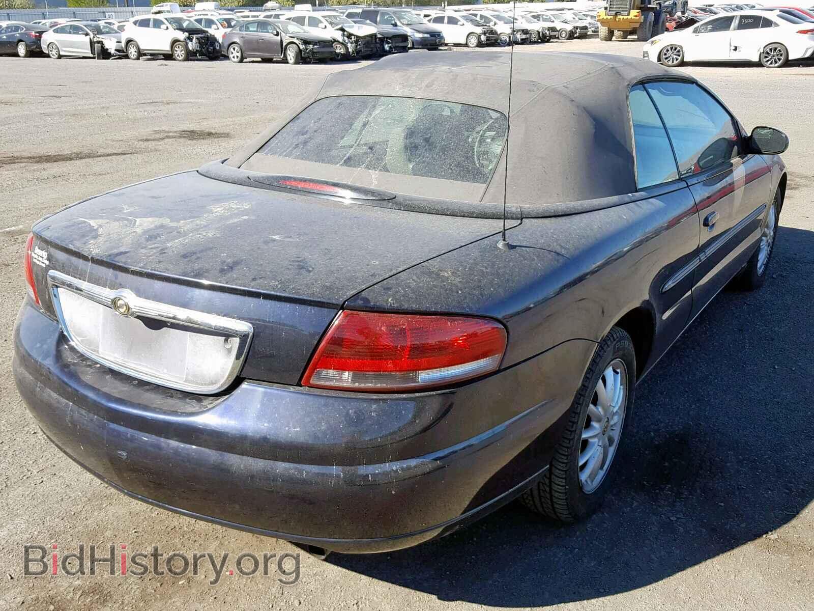 2003 CHRYSLER SEBRING - VIN: 1C3EL55T63N602183 - Фото 4