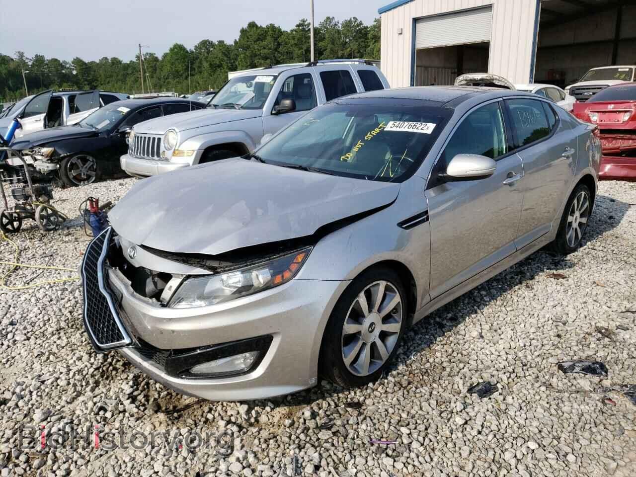 2013 KIA OPTIMA - VIN: 5XXGR4A68DG130255 - Фото 2