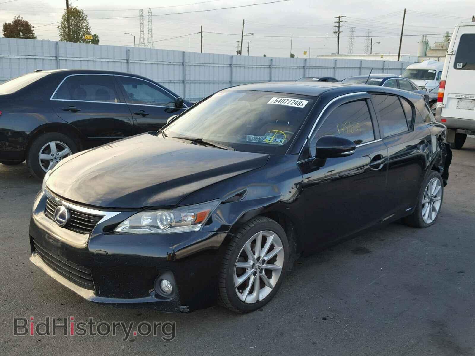 2011 LEXUS CT 200 - VIN: JTHKD5BH4B2045347 - Фото 2