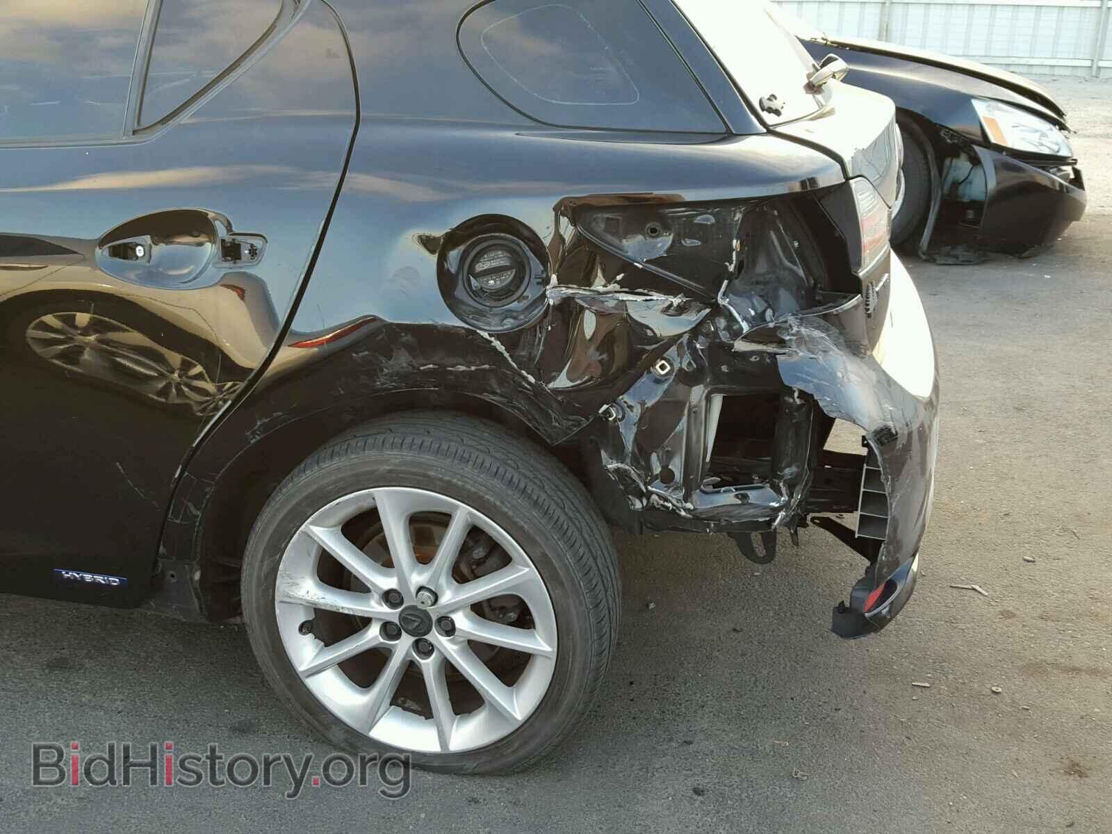 2011 LEXUS CT 200 - VIN: JTHKD5BH4B2045347 - Фото 9