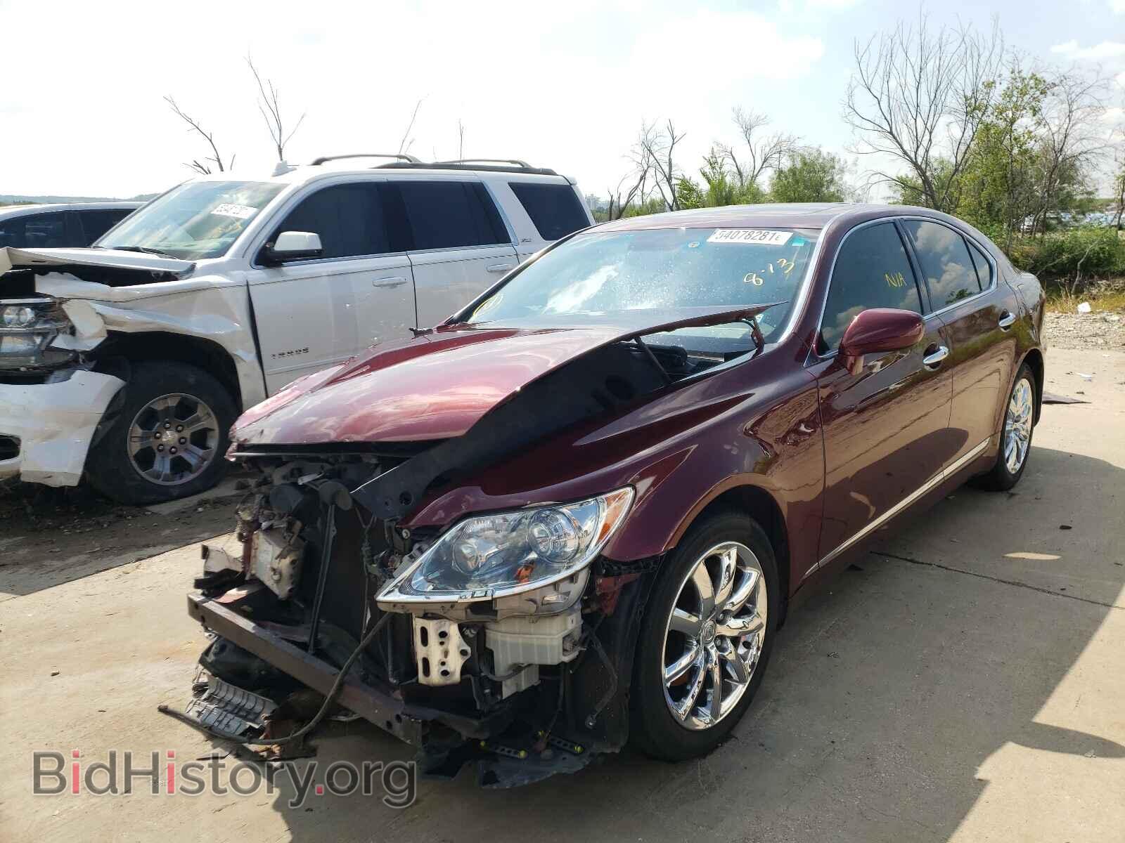 2007 LEXUS LS460 - VIN: JTHBL46F875003775 - Фото 2