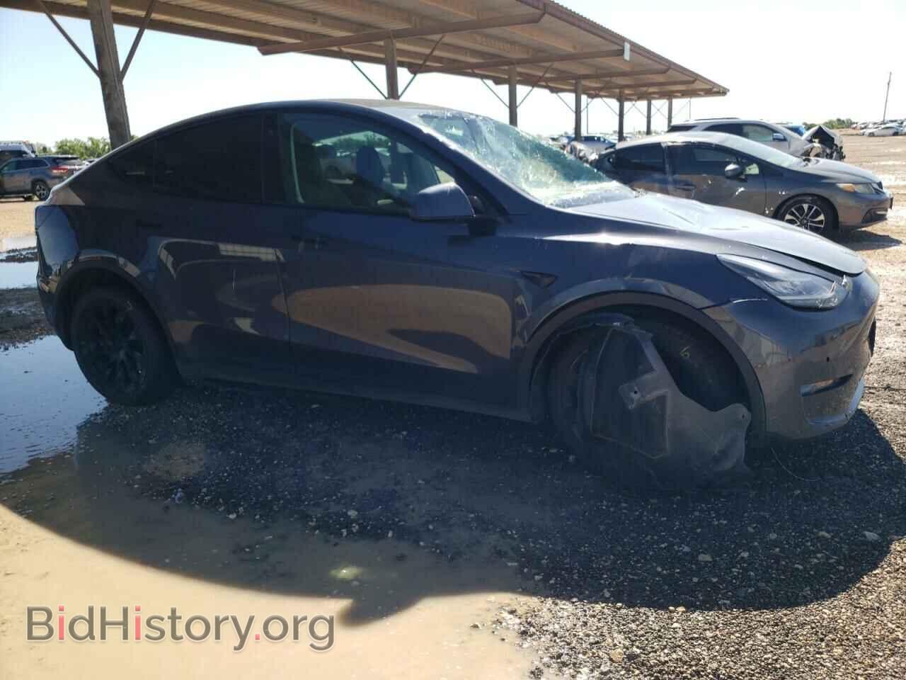 2022 TESLA MODEL Y - VIN: 7SAYGDEE3NF313534 - Фото 4