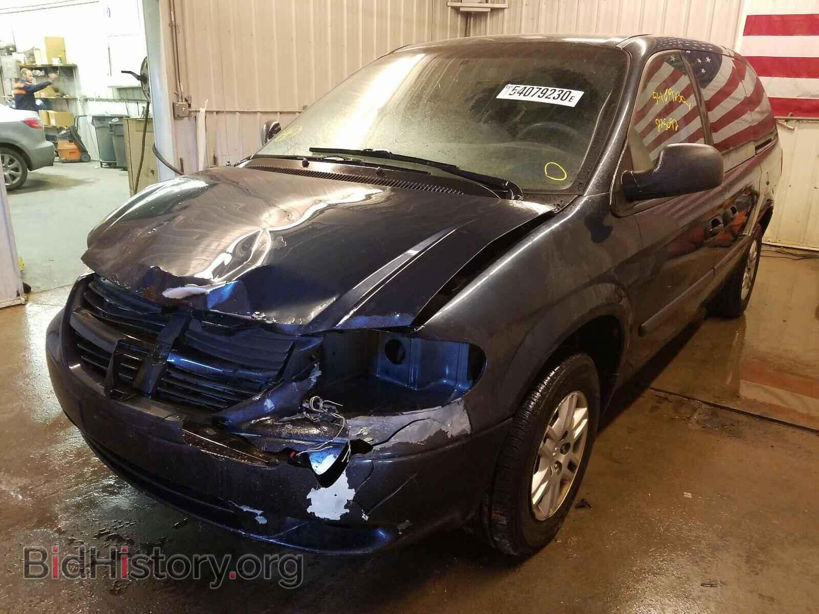 2007 DODGE CARAVAN - VIN: 1D4GP24R67B243179 - Фото 2