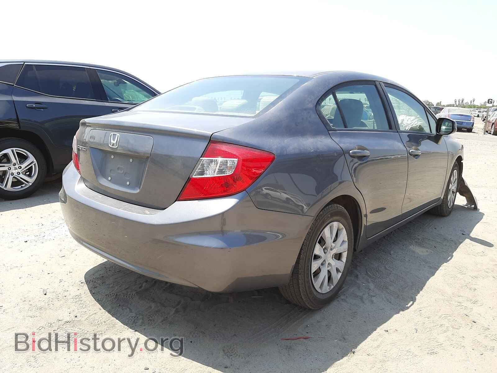 2012 HONDA CIVIC - VIN: 2HGFB2F59CH318879 - Фото 4