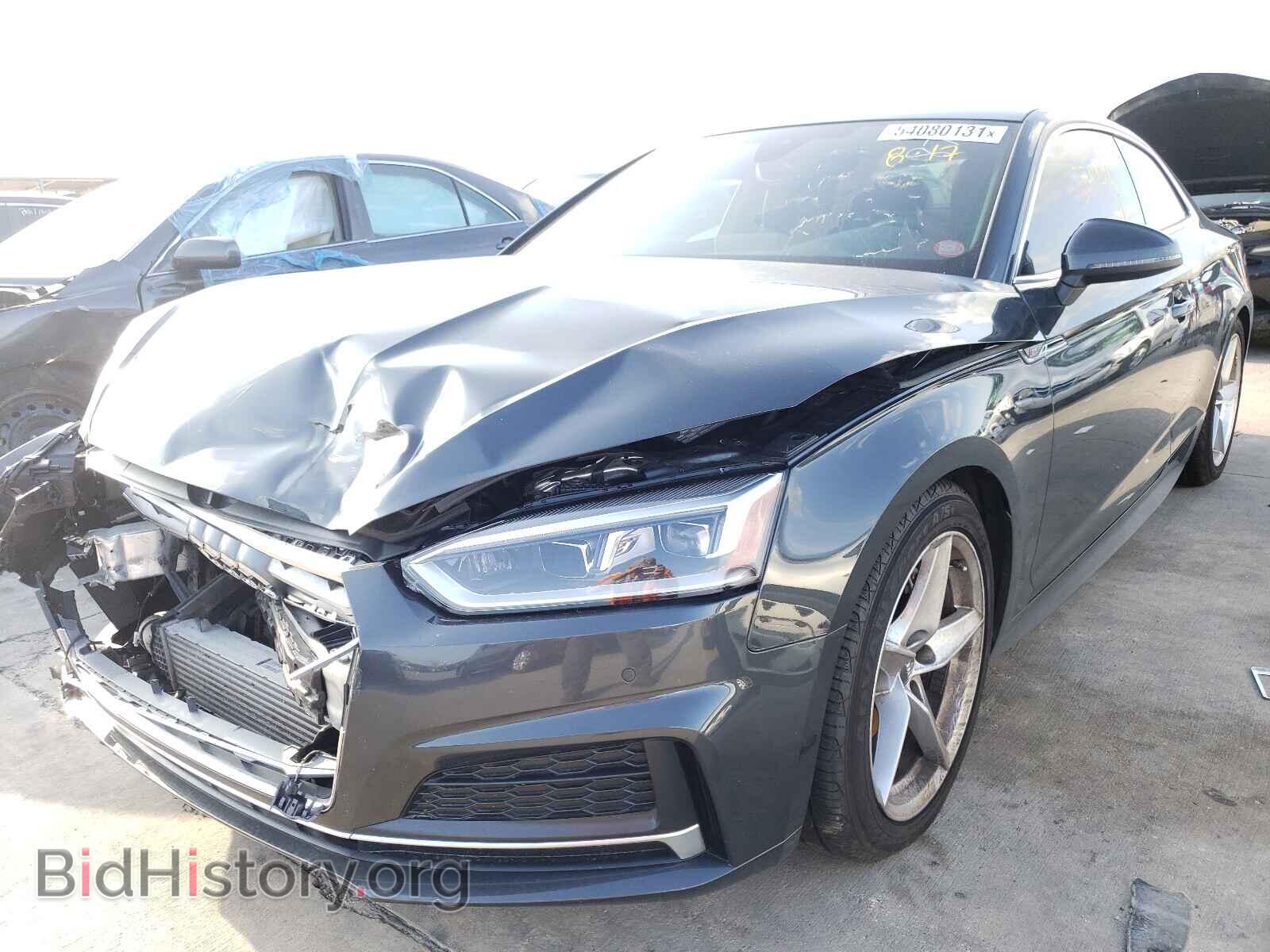 2018 AUDI A5 - VIN: WAUTNAF5XJA111154 - Фото 2