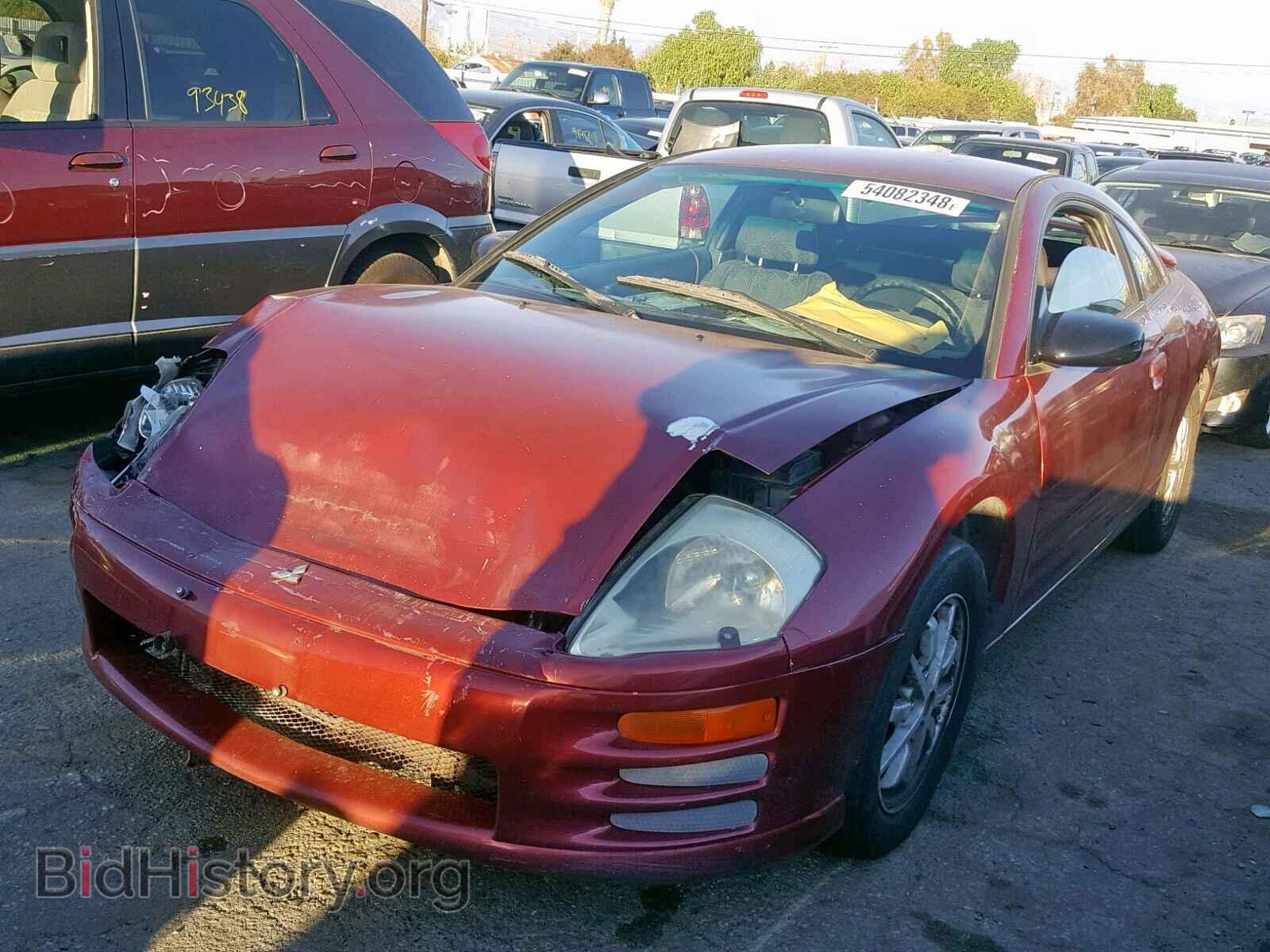 2002 MITSUBISHI ECLIPSE - VIN: 4A3AC44GX2E006336 - Фото 2
