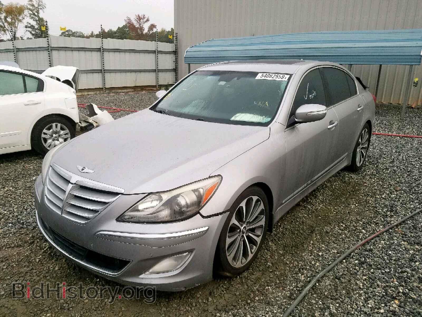 2012 HYUNDAI GENESIS - VIN: KMHGC4DH4CU182744 - Фото 2