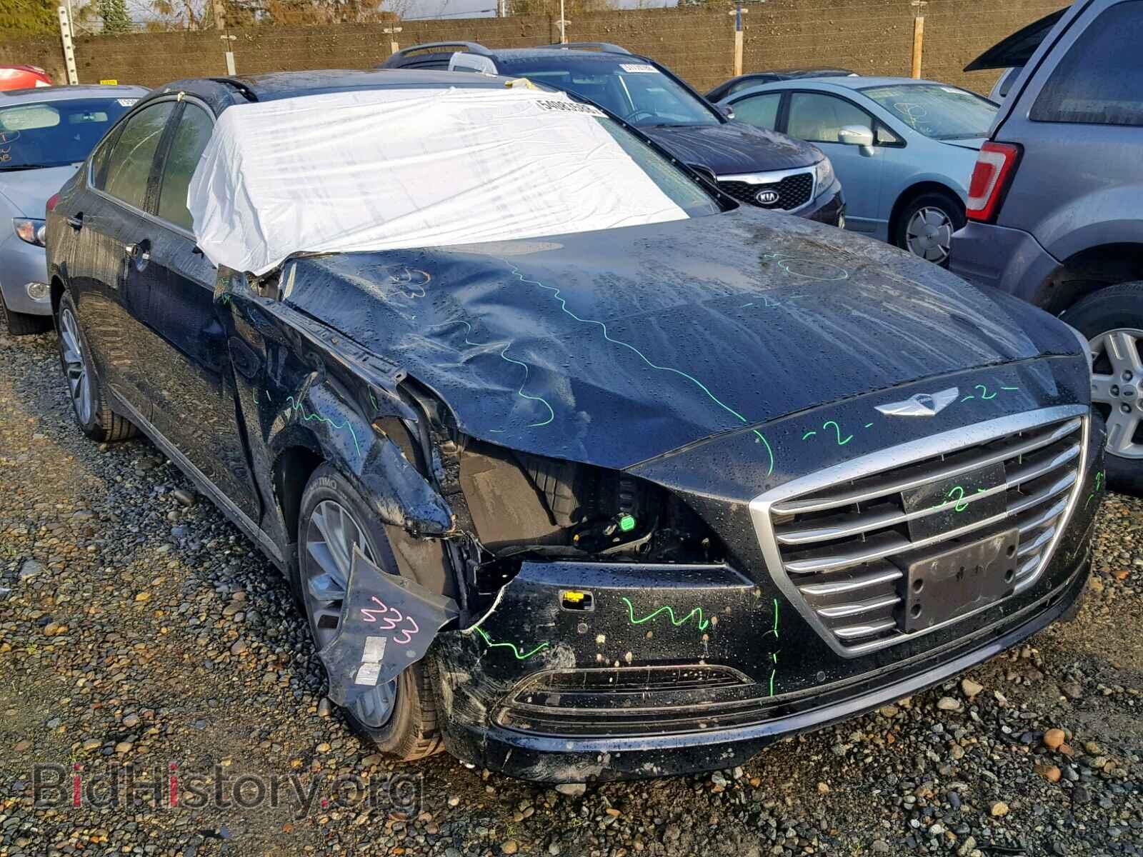 Photo KMHGN4JE7FU101146 - HYUNDAI GENESIS 2015