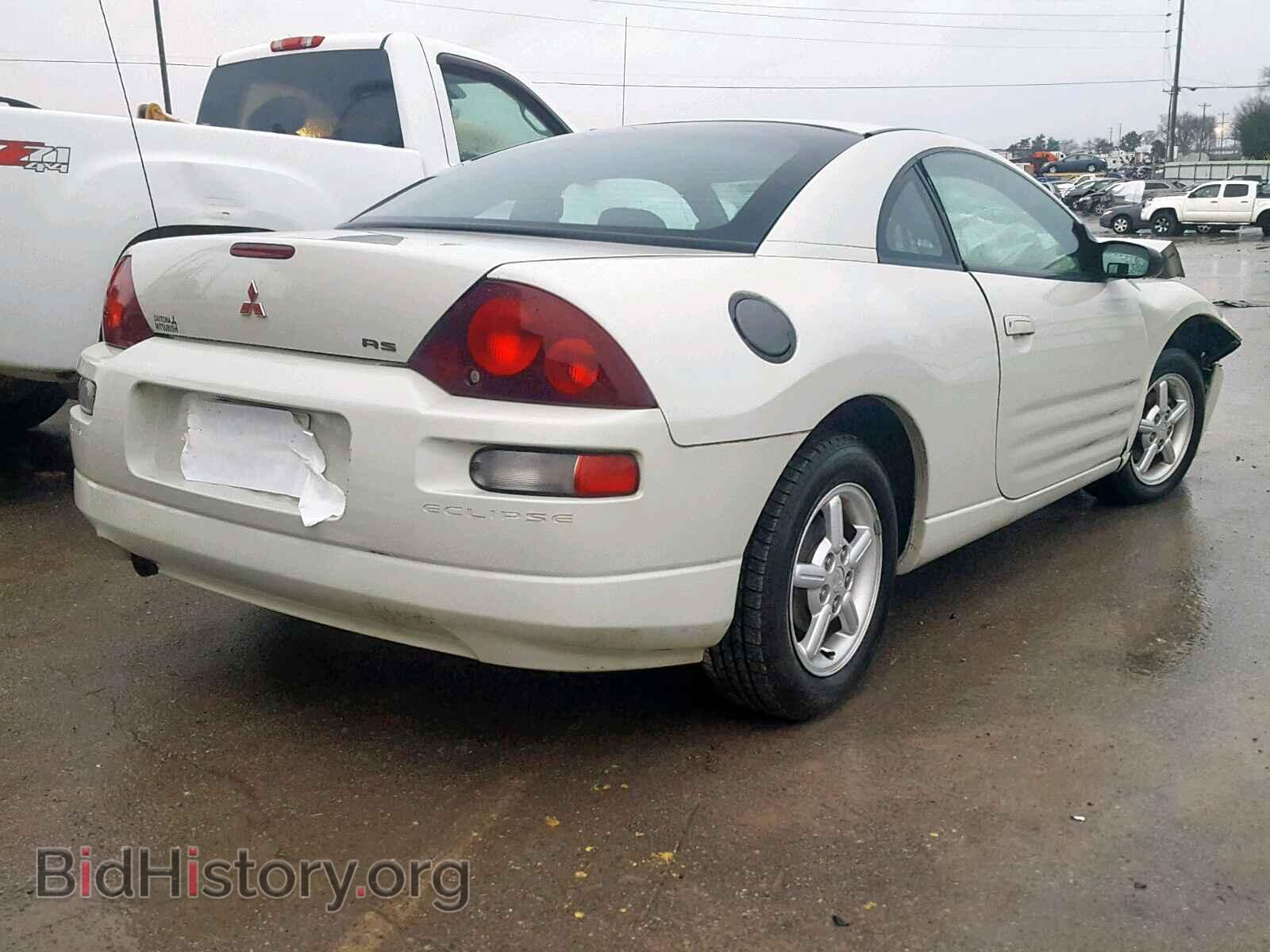 2001 MITSUBISHI ECLIPSE - VIN: 4A3AC34G81E202848 - Photo 4