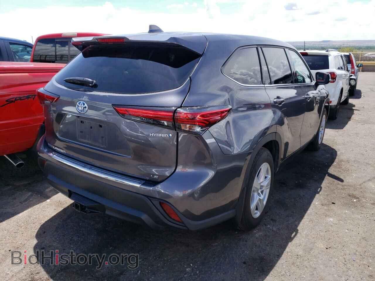 2021 TOYOTA HIGHLANDER - VIN: 5TDBBRCH5MS536230 - Фото 4