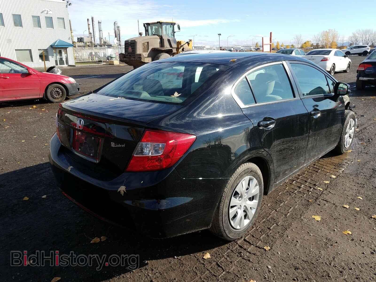 2012 HONDA CIVIC - VIN: 2HGFB2F49CH114543 - Photo 4
