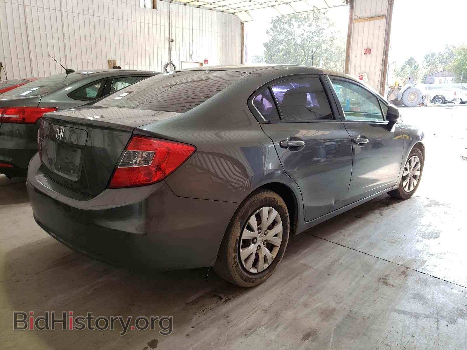 2012 HONDA CIVIC - VIN: 2HGFB2F53CH306565 - Фото 4