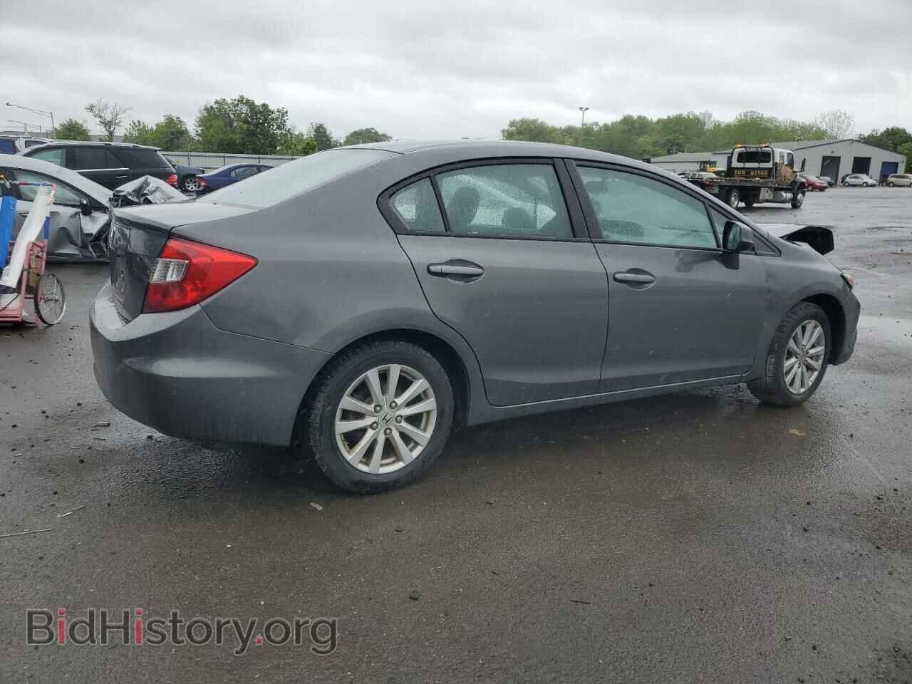 2012 HONDA CIVIC - VIN: 2HGFB2F86CH601959 - Фото 3