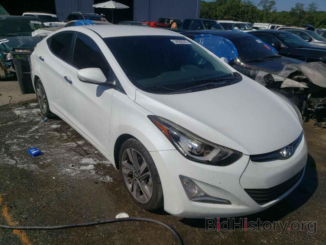 Photo 5NPDH4AE0GH682869 - HYUNDAI ELANTRA 2016