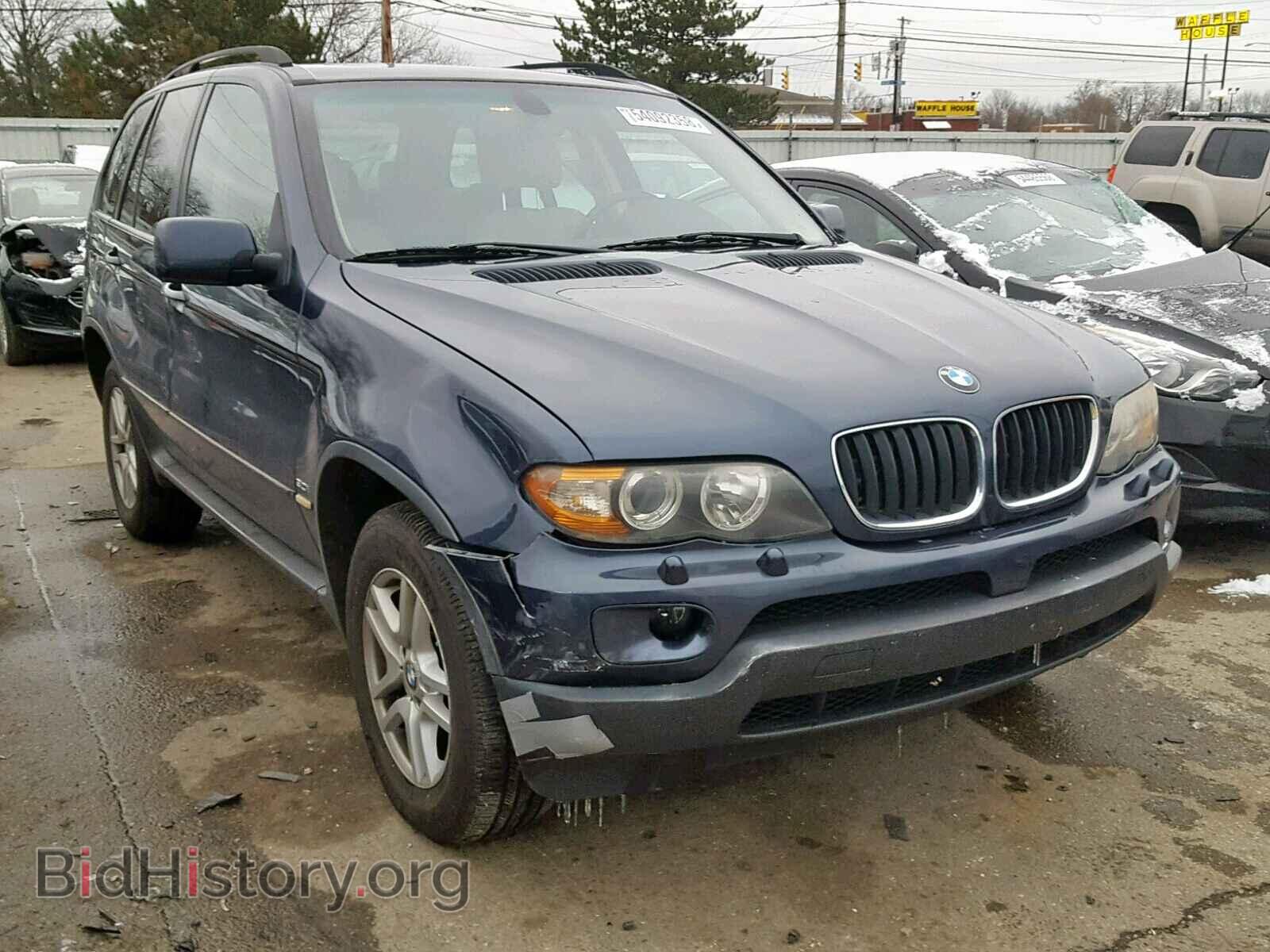 Photo 5UXFA13596LY46363 - BMW X5 2006