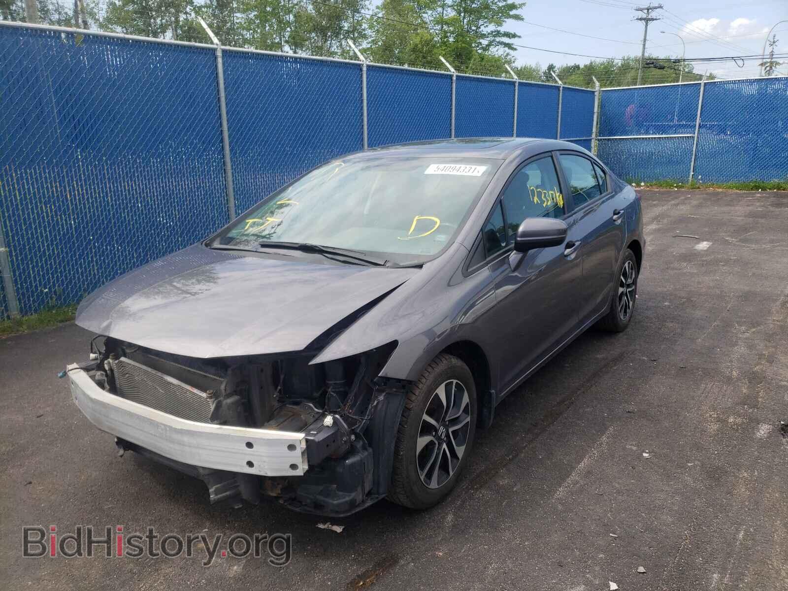 2015 HONDA CIVIC - VIN: 2HGFB2F50FH022539 - Фото 2