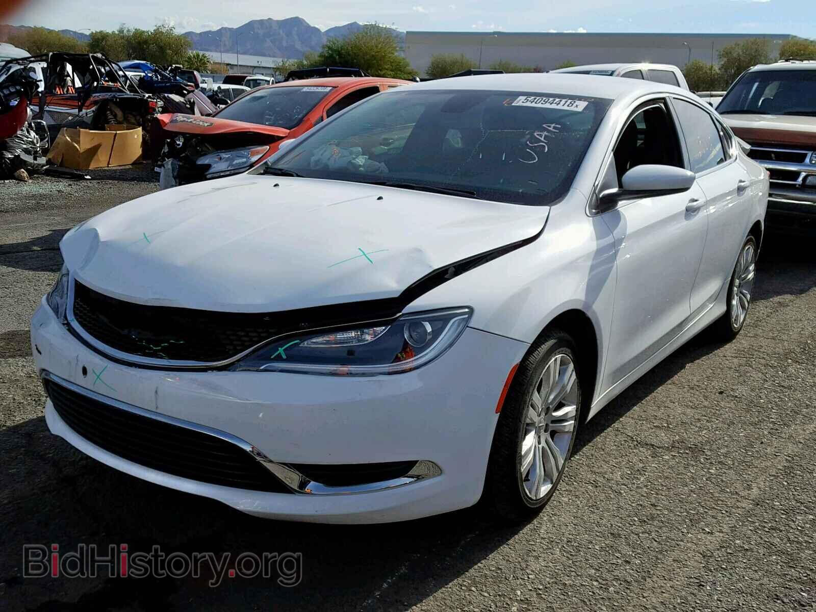 2016 CHRYSLER 200 - VIN: 1C3CCCAB9GN119219 - Фото 2