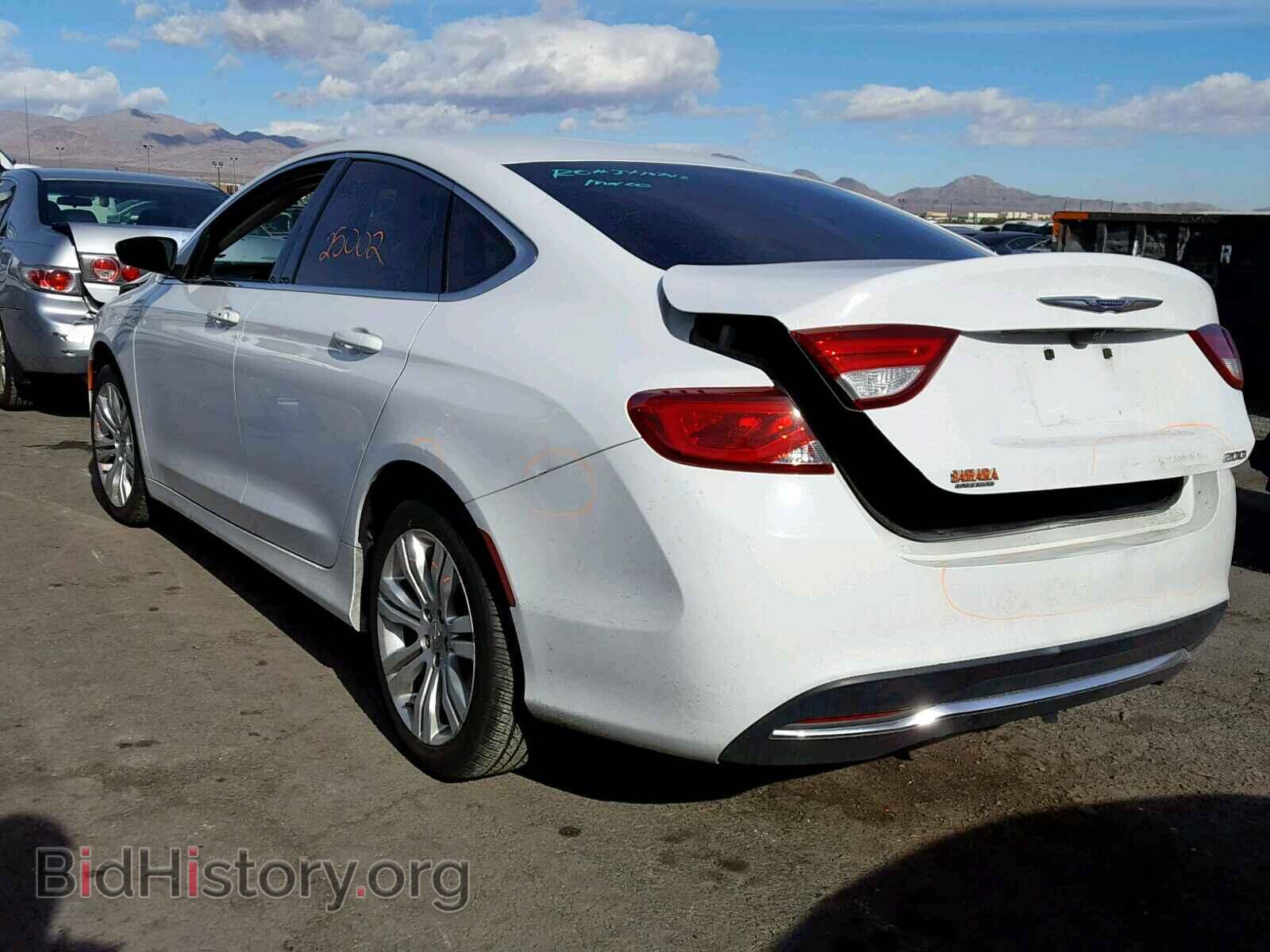 2016 CHRYSLER 200 - VIN: 1C3CCCAB9GN119219 - Фото 3