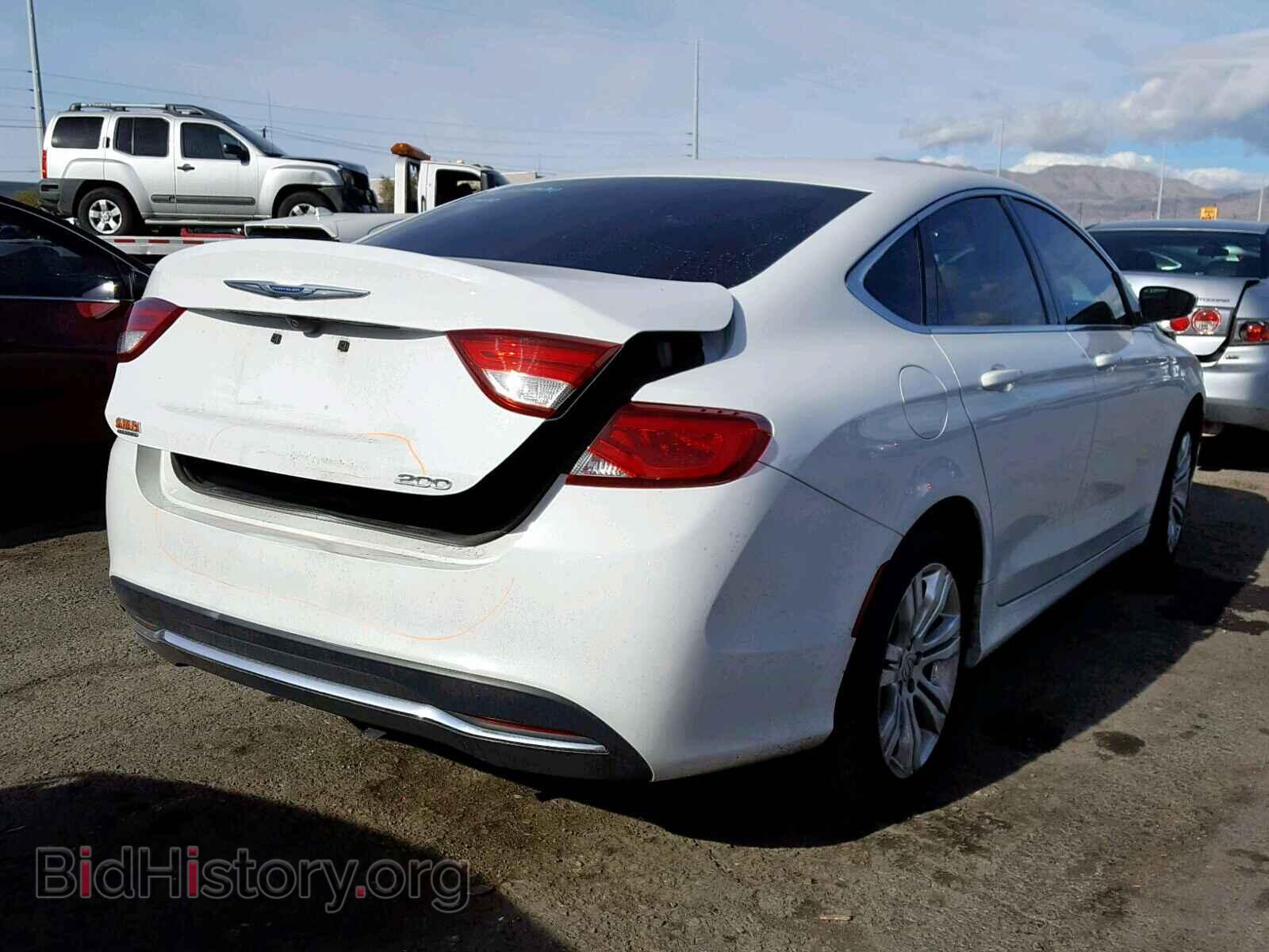 2016 CHRYSLER 200 - VIN: 1C3CCCAB9GN119219 - Фото 4