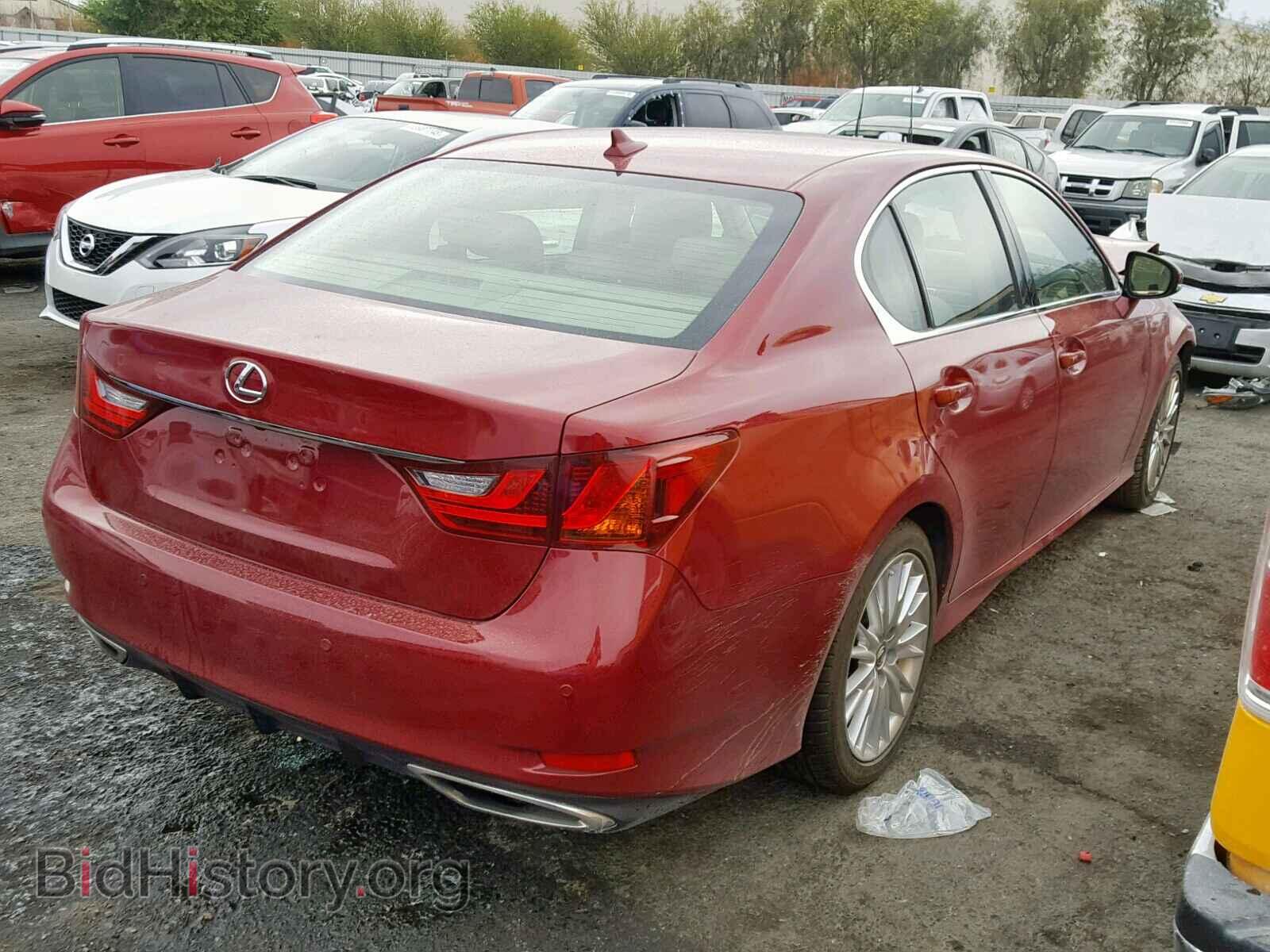 2013 LEXUS GS350 - VIN: JTHBE1BL6D5000423 - Фото 4
