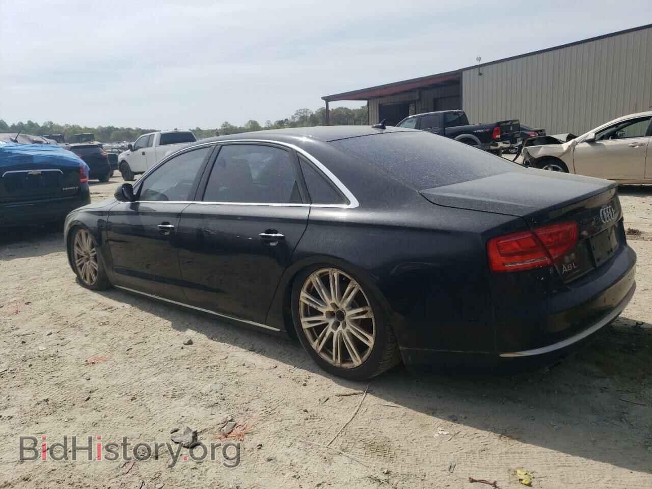 2013 AUDI A8 - VIN: WAURGAFD2DN028018 - Фото 2