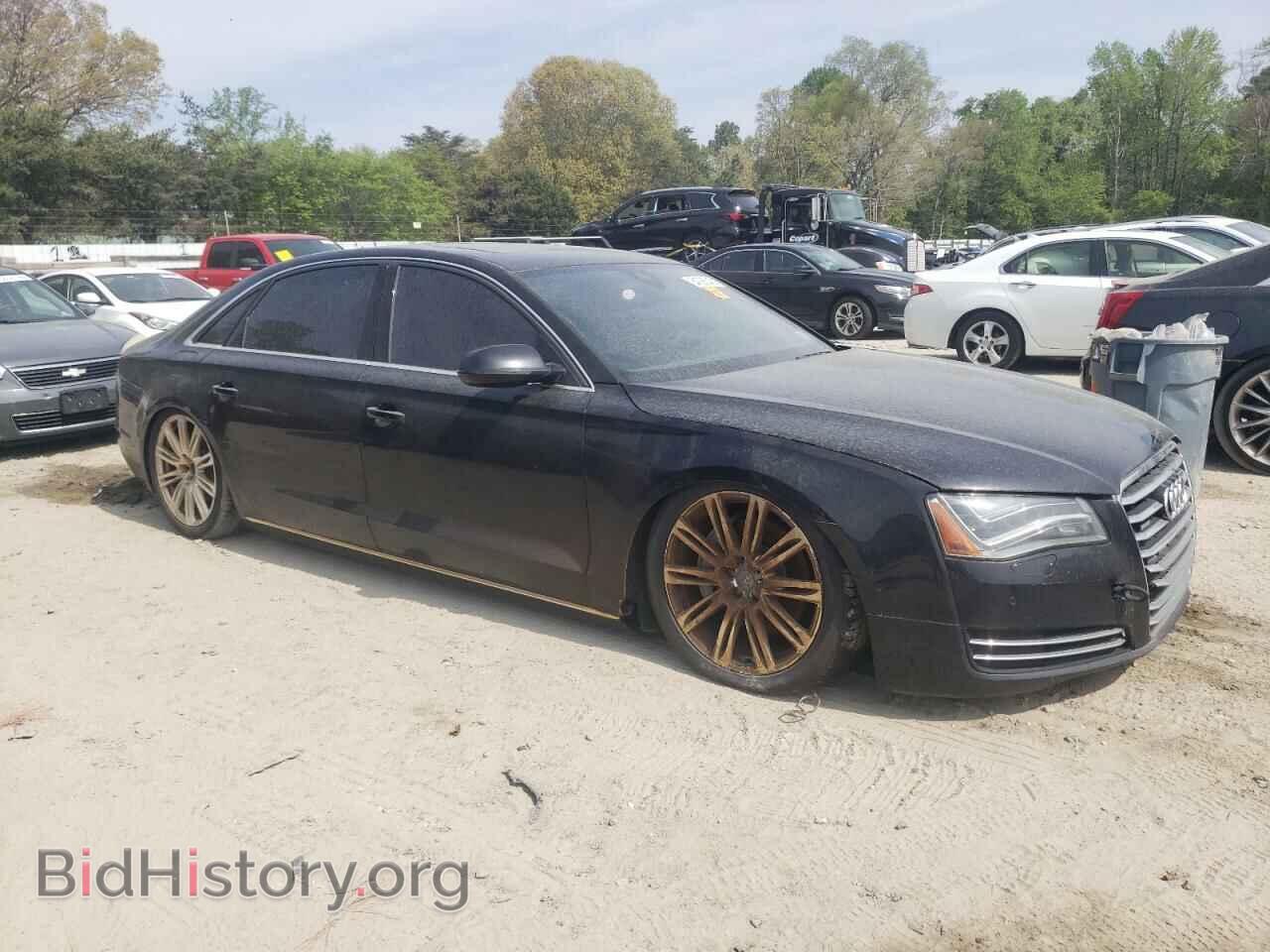 2013 AUDI A8 - VIN: WAURGAFD2DN028018 - Фото 4