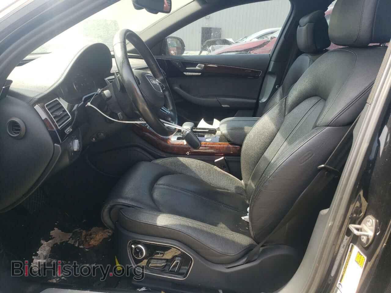 2013 AUDI A8 - VIN: WAURGAFD2DN028018 - Фото 7