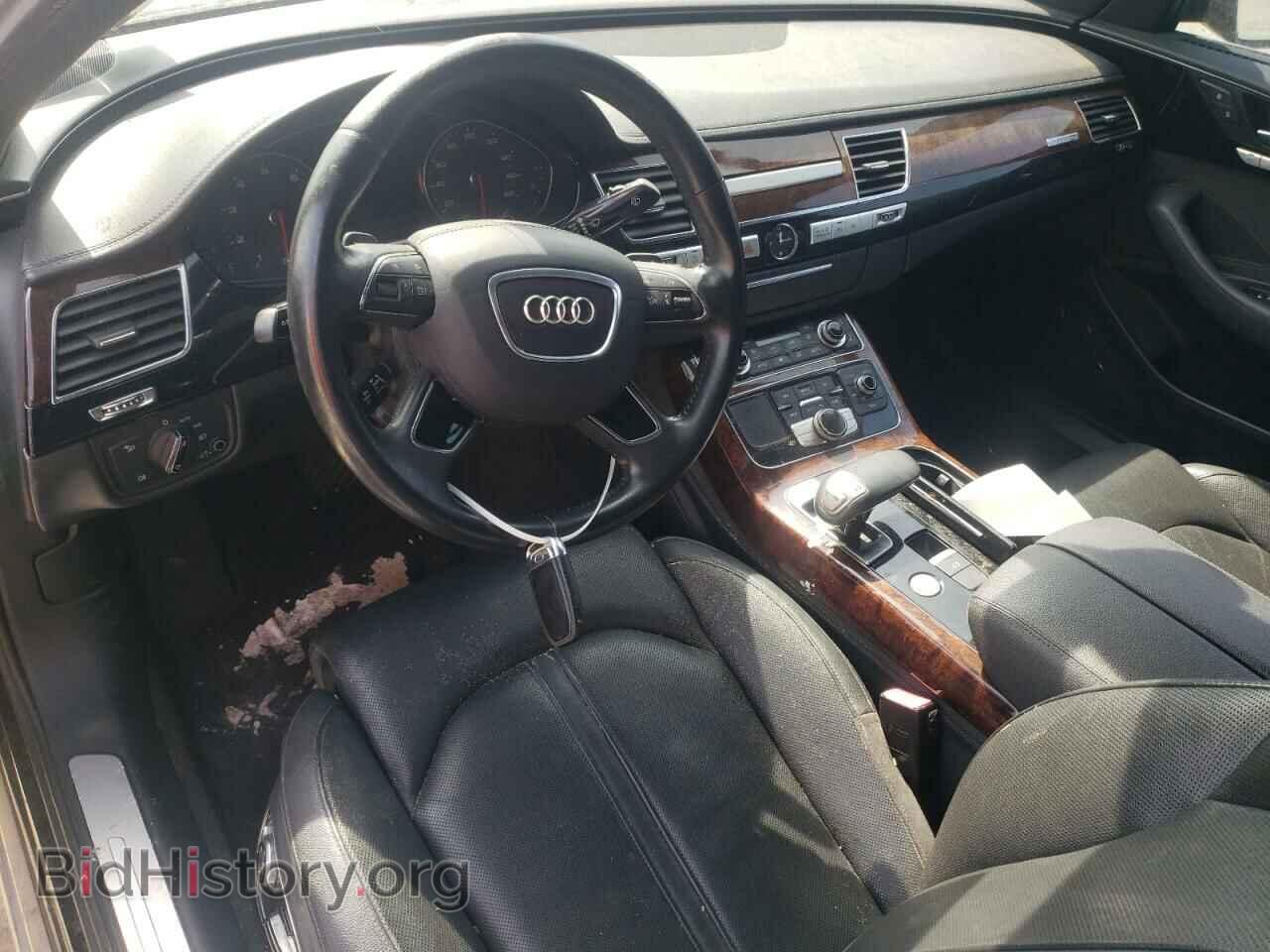 2013 AUDI A8 - VIN: WAURGAFD2DN028018 - Фото 8