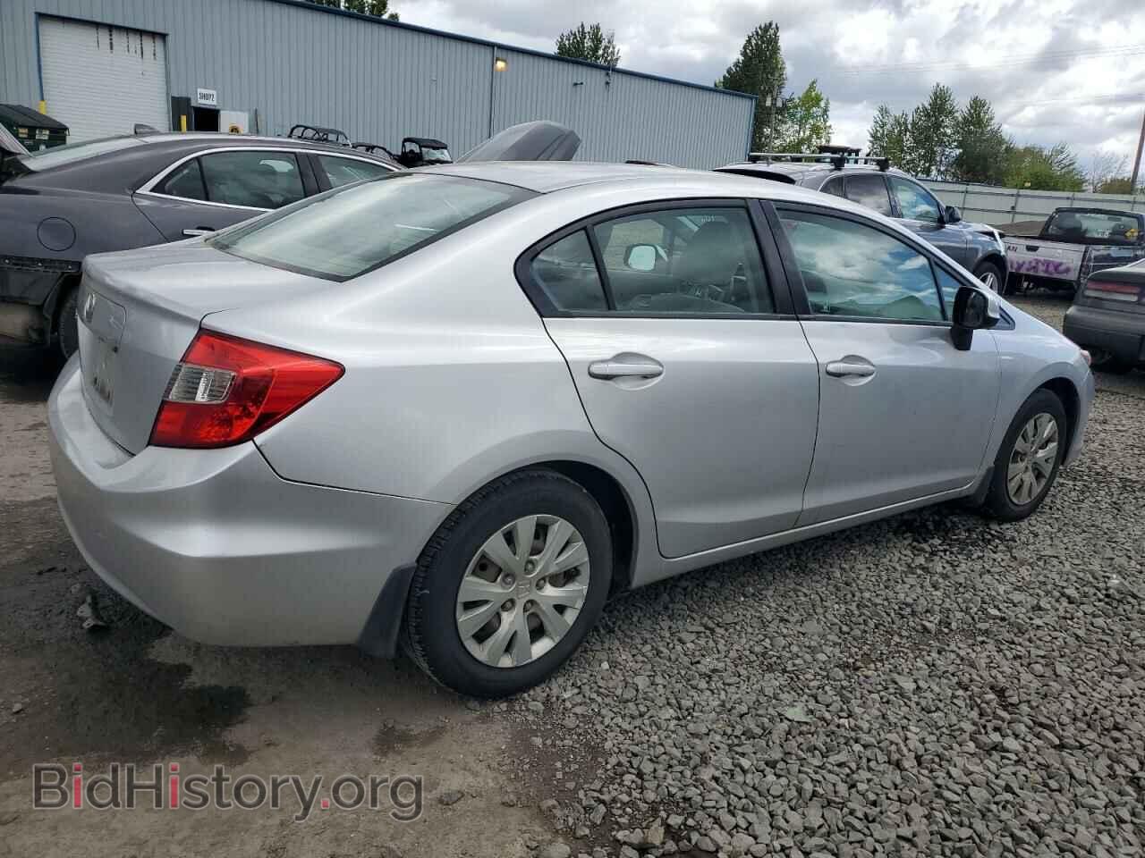 2012 HONDA CIVIC - VIN: 2HGFB2F57CH321022 - Фото 3