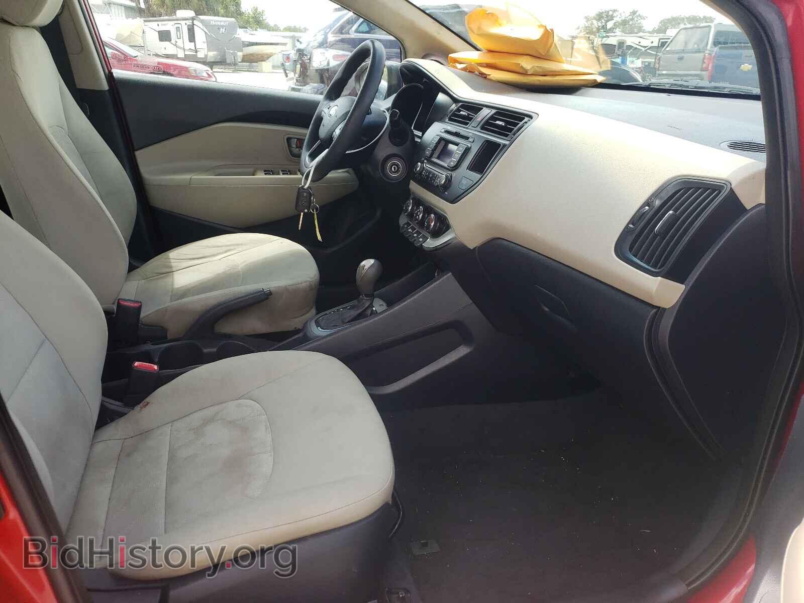 2013 KIA RIO - VIN: KNADM4A37D6284183 - Фото 5
