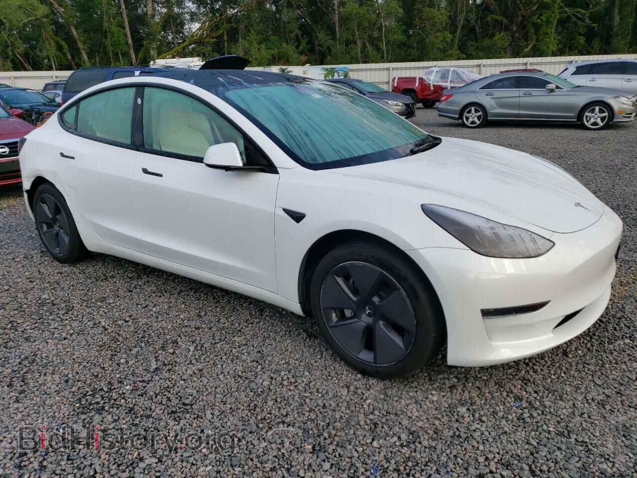 2022 TESLA MODEL 3 - VIN: 5YJ3E1EA0NF232905 - Фото 4