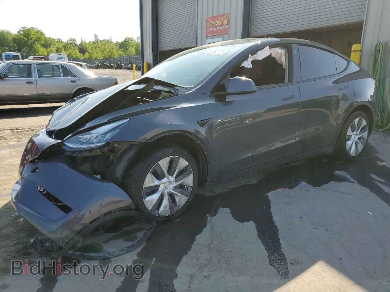 Photo 5YJYGDED0MF103878 - TESLA MODEL Y 2021