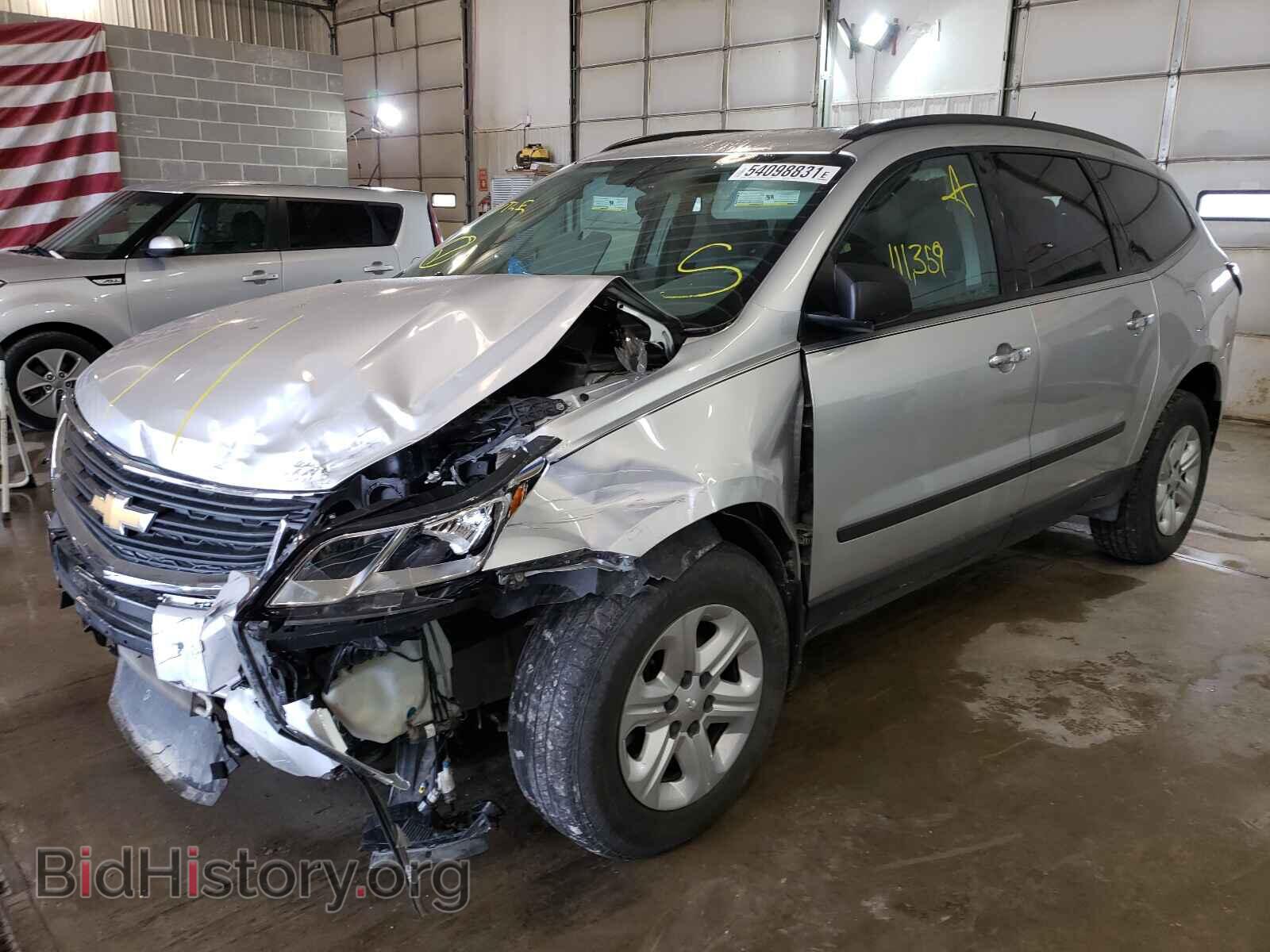 2014 CHEVROLET TRAVERSE - VIN: 1GNKRFKD9EJ241758 - Фото 2