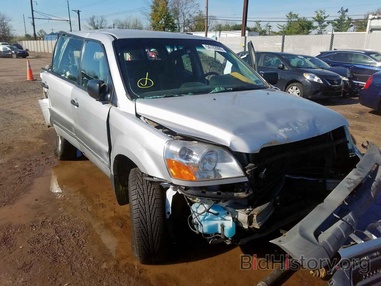 Photo 2HKYF18103H597341 - HONDA PILOT LX 2003