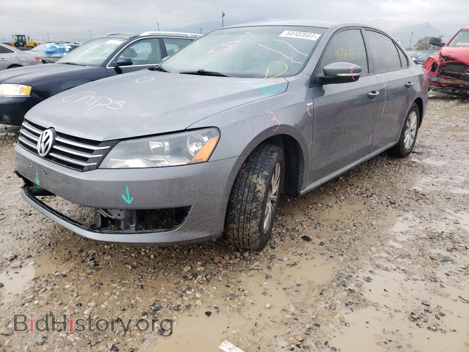 2014 VOLKSWAGEN PASSAT - VIN: 1VWAT7A32EC069515 - Фото 2