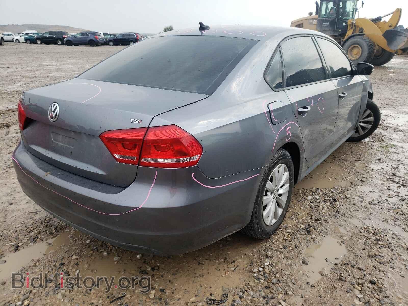 2014 VOLKSWAGEN PASSAT - VIN: 1VWAT7A32EC069515 - Фото 4