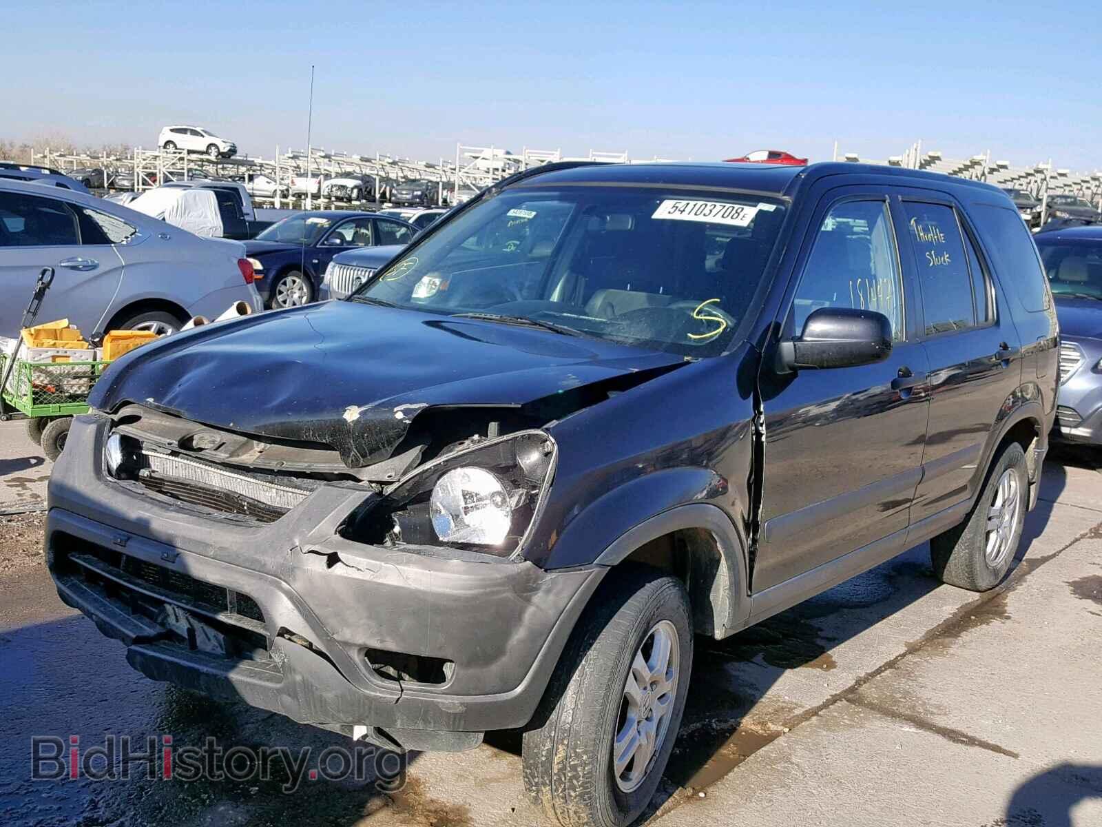 2004 HONDA CR-V EX - VIN: JHLRD78884C024004 - Фото 2