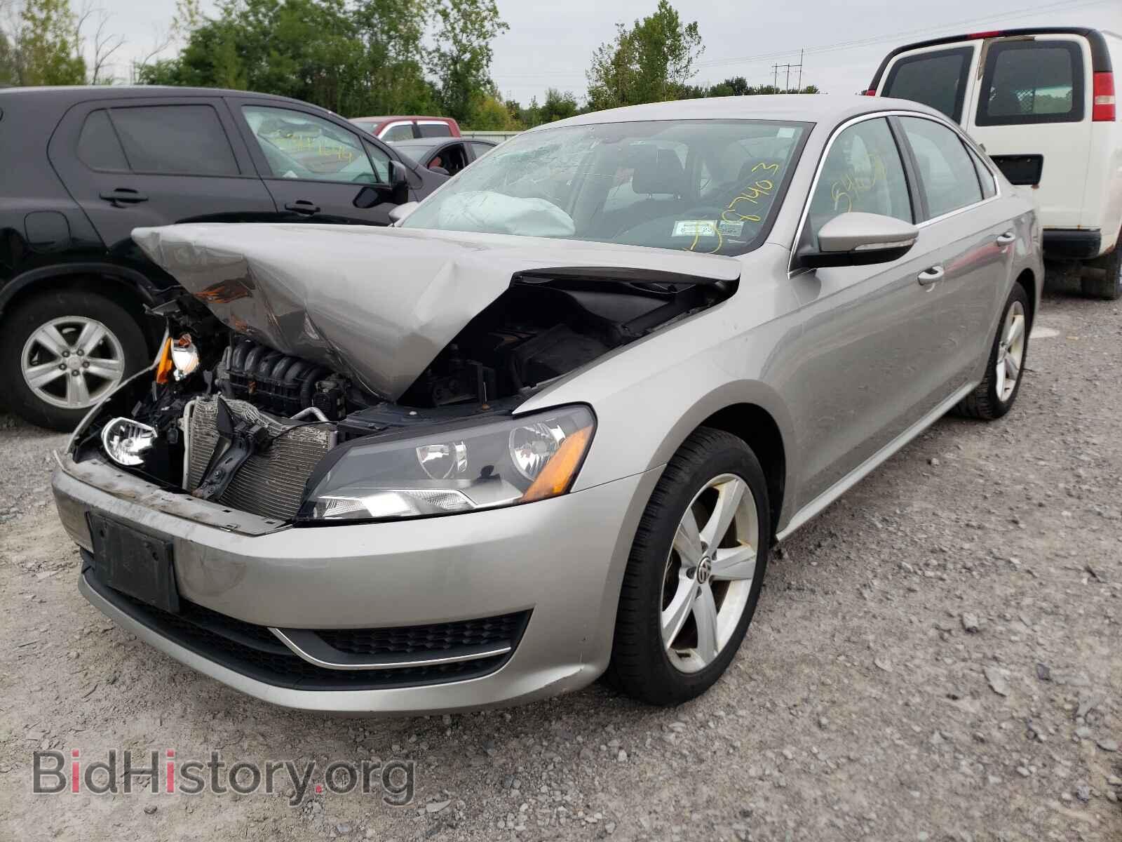 2012 VOLKSWAGEN PASSAT - VIN: 1VWBP7A3XCC089260 - Фото 2