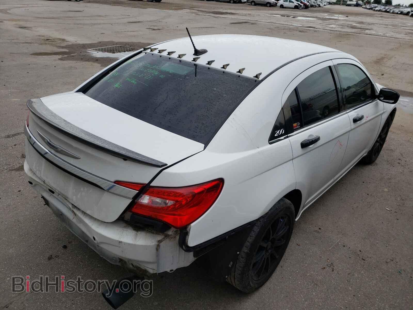 2014 CHRYSLER 200 - VIN: 1C3CCBAB9EN205685 - Фото 4