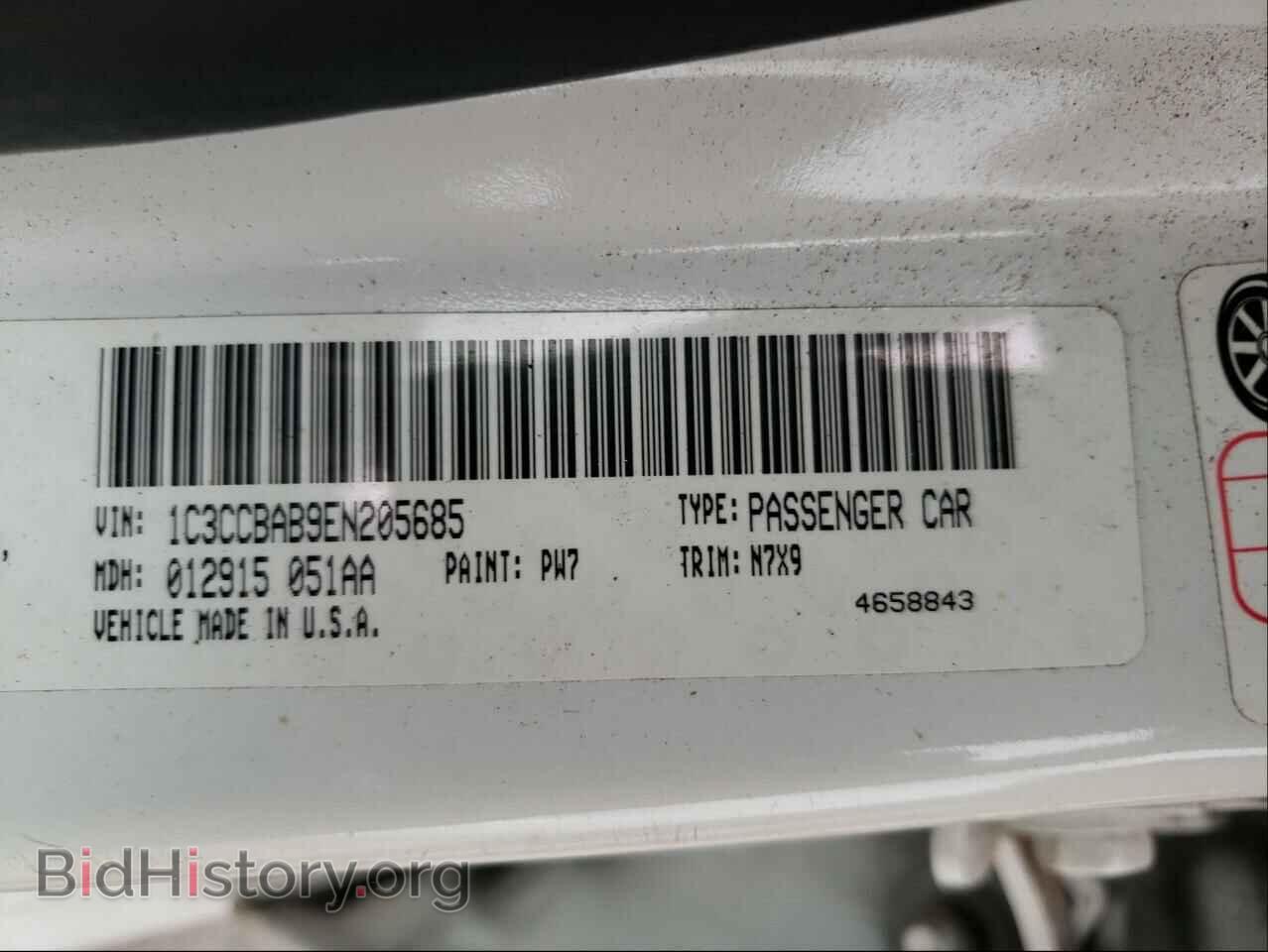 2014 CHRYSLER 200 - VIN: 1C3CCBAB9EN205685 - Фото 10