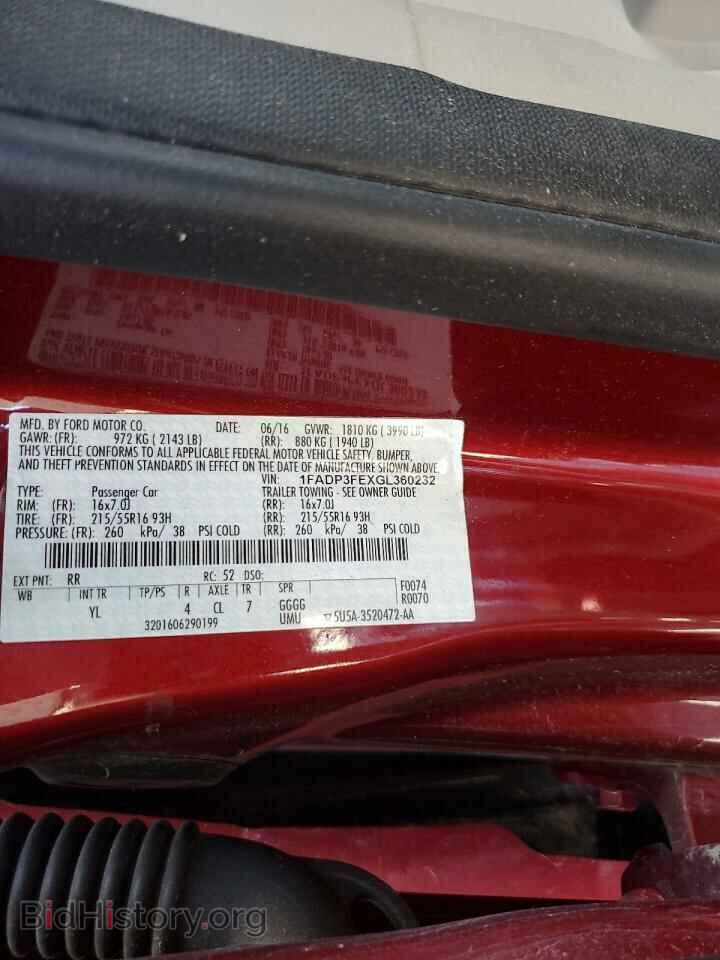 2016 FORD FOCUS - VIN: 1FADP3FEXGL360232 - Photo 13