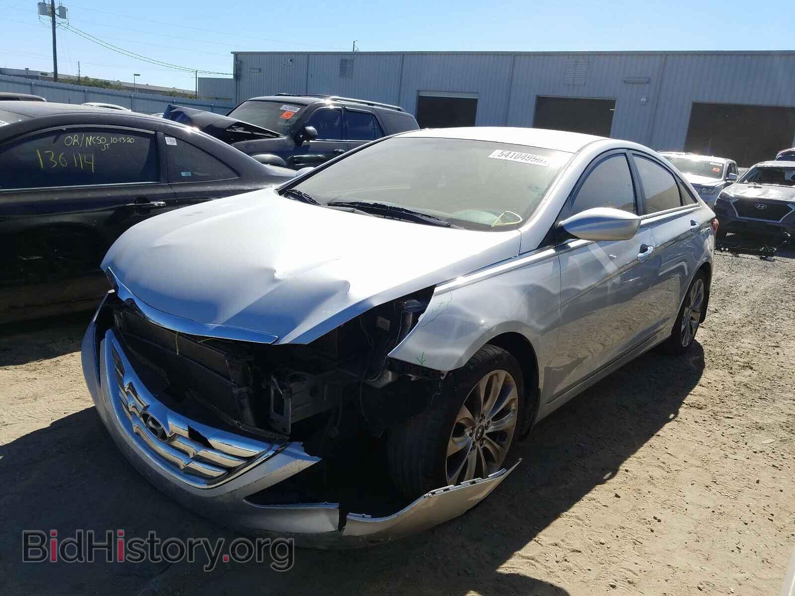 2012 HYUNDAI SONATA - VIN: 5NPEC4AC0CH383457 - Фото 2
