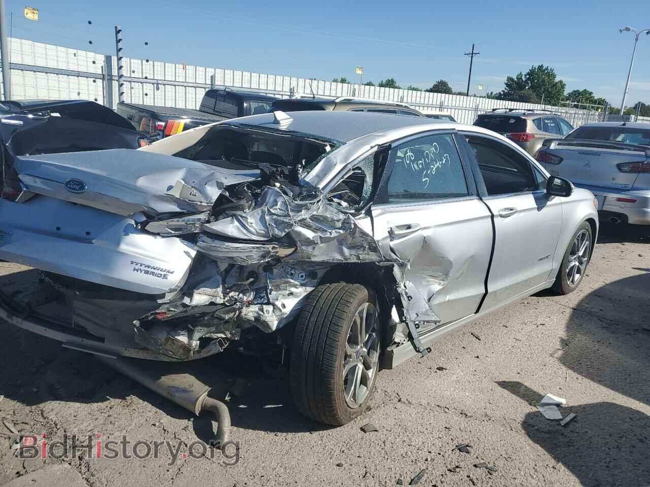 2019 FORD FUSION - VIN: 3FA6P0RU3KR106947 - Фото 3