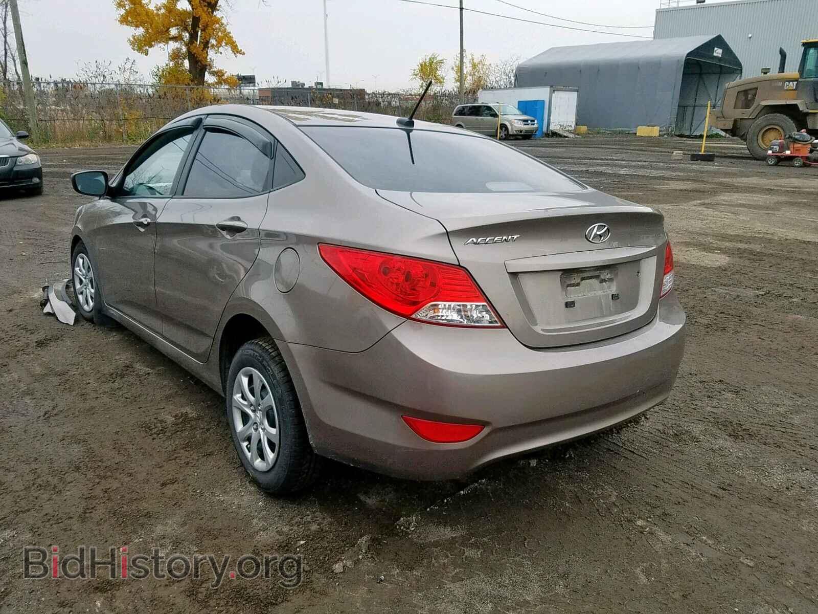 2013 HYUNDAI ACCENT - VIN: KMHCT4AE0DU406795 - Фото 3