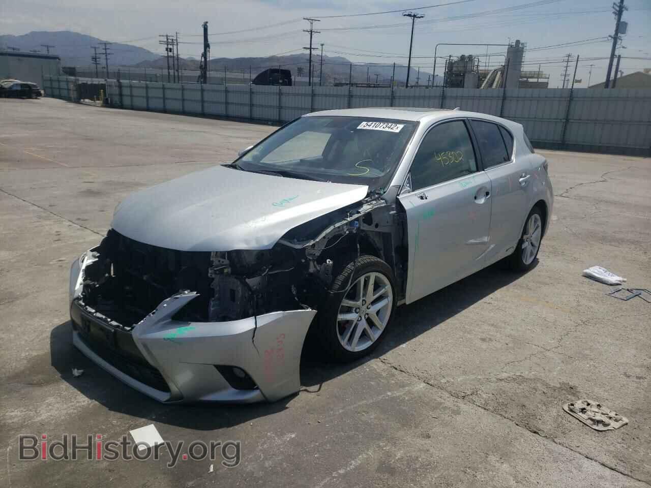 2014 LEXUS CT 200 - VIN: JTHKD5BH2E2176961 - Фото 2